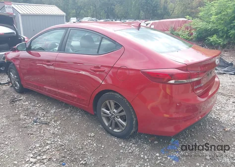 2018 Hyundai Elantra Sel from USA, damaged, VIN 5NPD84LF9JH234661